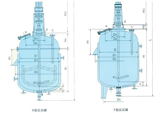 搪玻璃電加熱反應釜